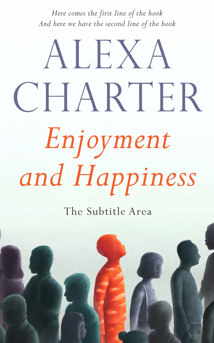 2D view of Premade Self-Improvement & Self-Help Book Cover - Snow Drift