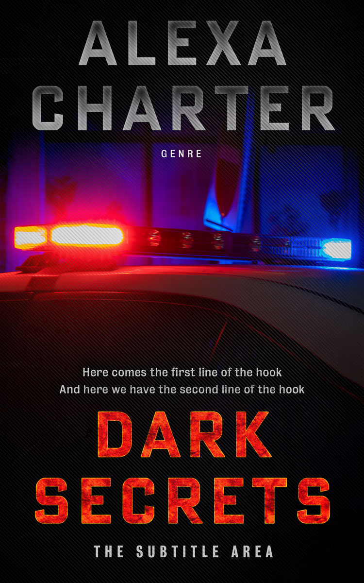 2D view of Premade Mystery & Thriller & Suspense Book Cover - Mojo