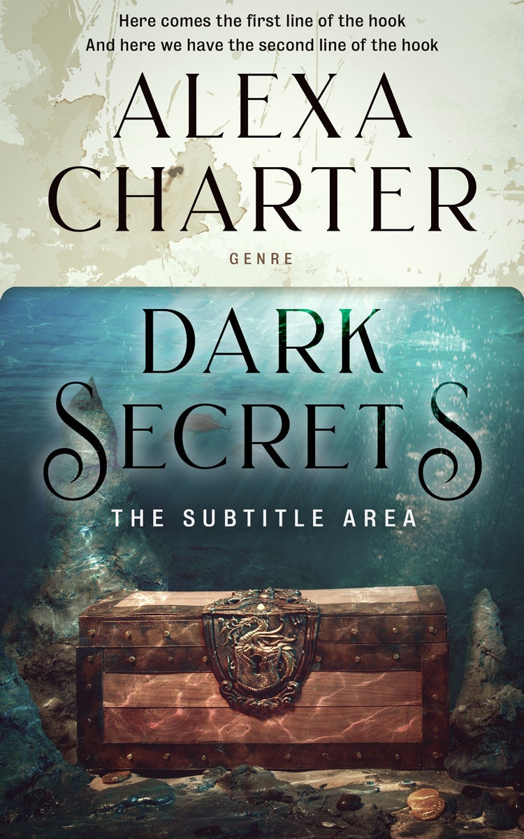 2D view of Moon Mist #22036 - Premade Fantasy Book Cover