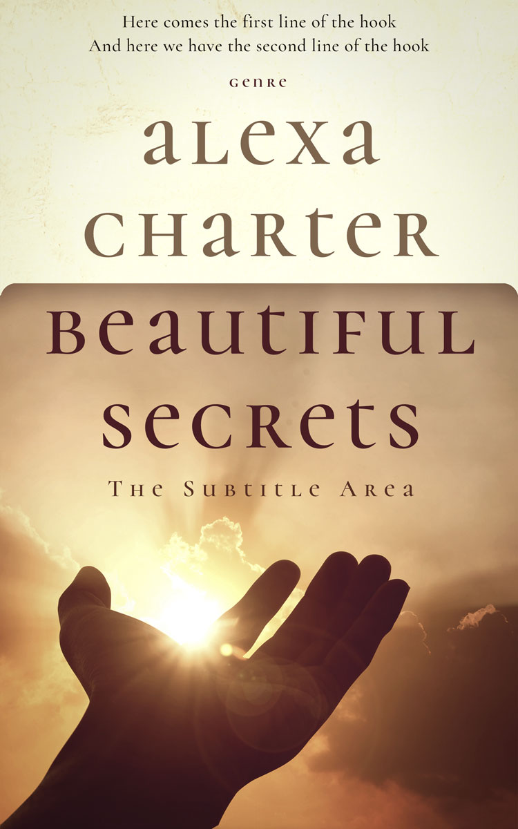 2D view of Double Spanish White #22042 - Premade Religion & Spirituality Book Cover