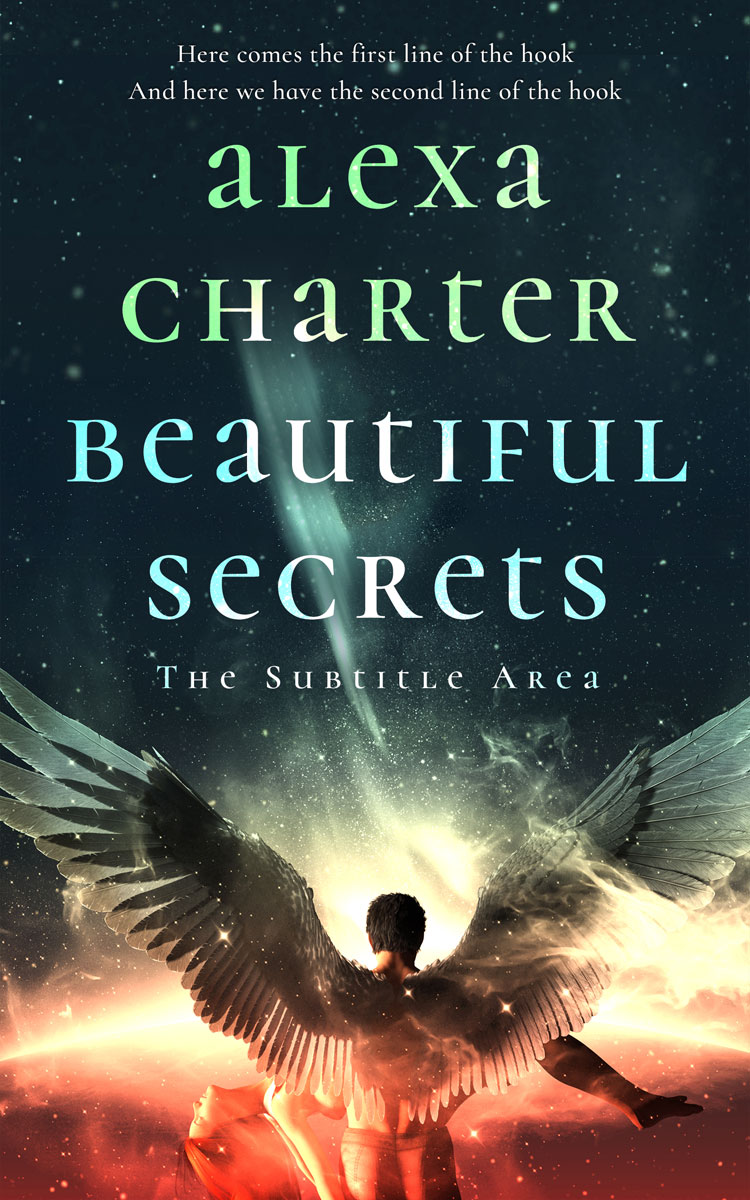 2D view of Brandy #22051 - Premade Surreal Book Cover