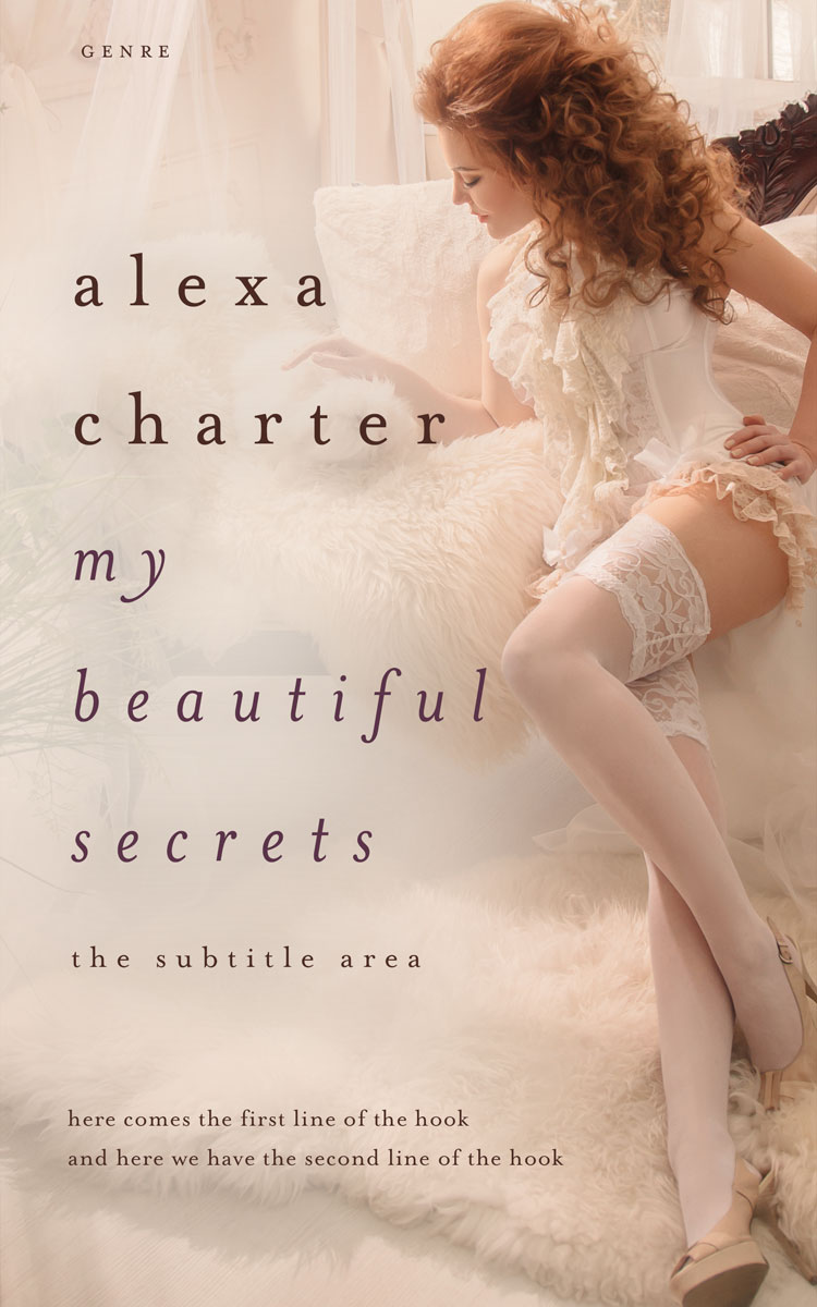 2D view of Premade Erotica Book Cover - Bone