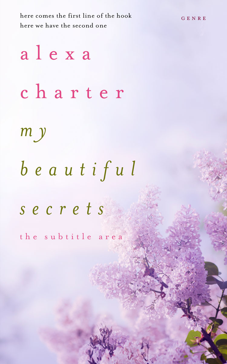 2D view of Premade Nature Book Cover - Snuff