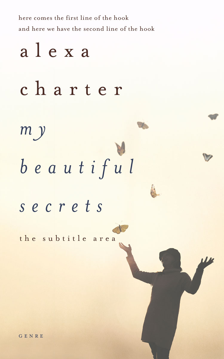 2D view of Coconut Cream #22088 - Premade Poetry Book Cover