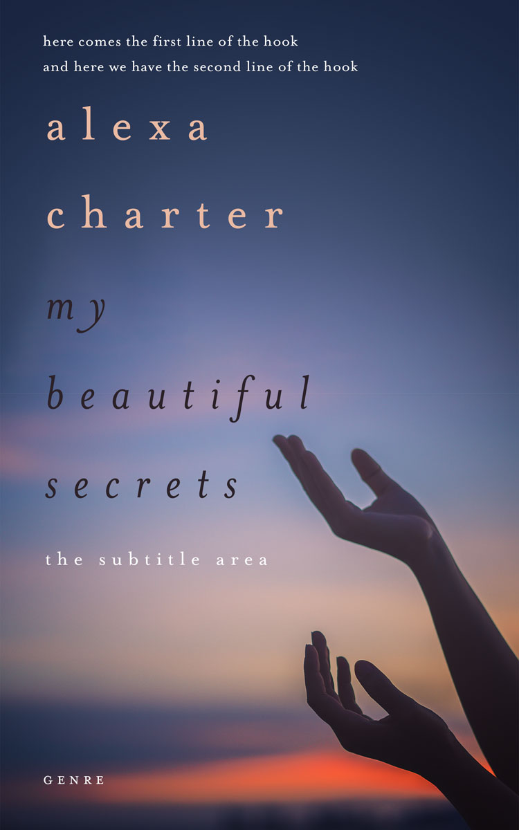 2D view of Comet #22090 - Premade Health & Mind & Body Book Cover