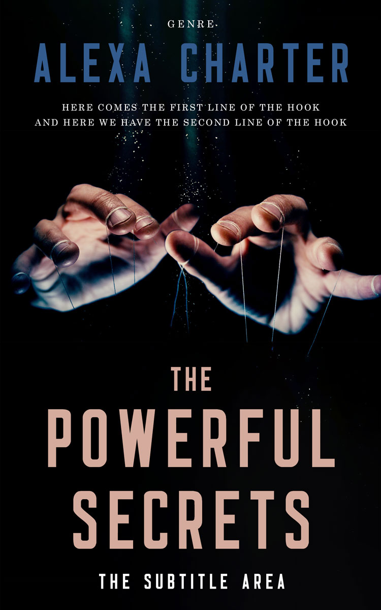 2D view of Quicksand #22116 - Premade Mystery & Thriller & Suspense Book Cover