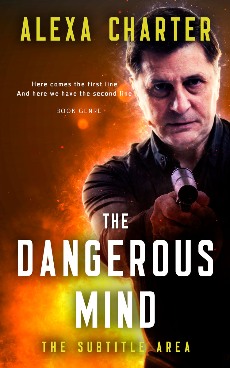 2D view of Fire Bush #22130 - Premade Mystery & Thriller & Suspense Book Cover | BookCoverZone