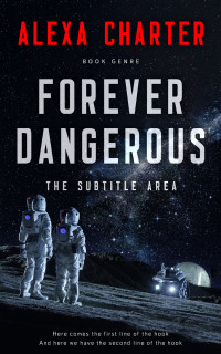 2D view of Bunker #22138 - Premade Science Fiction Book Cover