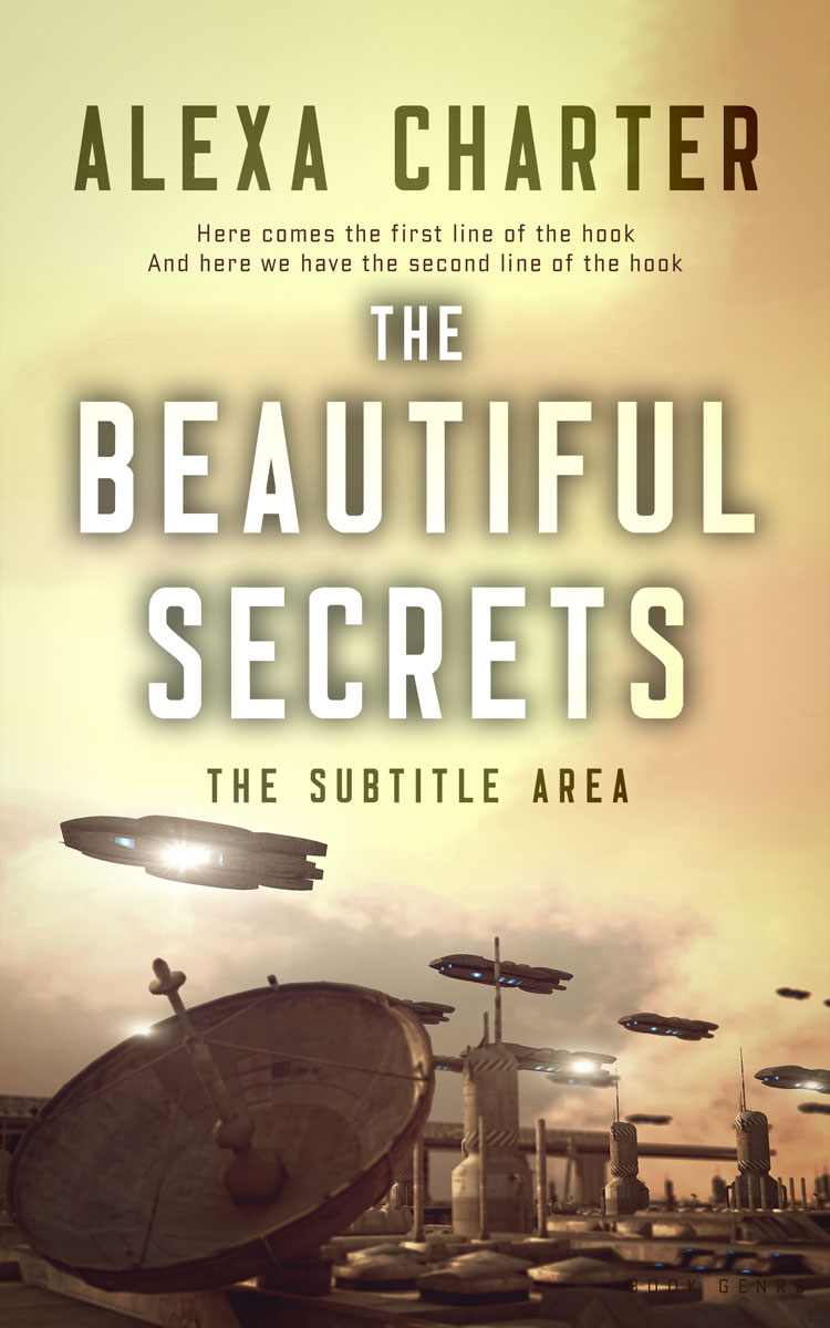 2D view of Sapling #22139 - Premade Science Fiction Book Cover