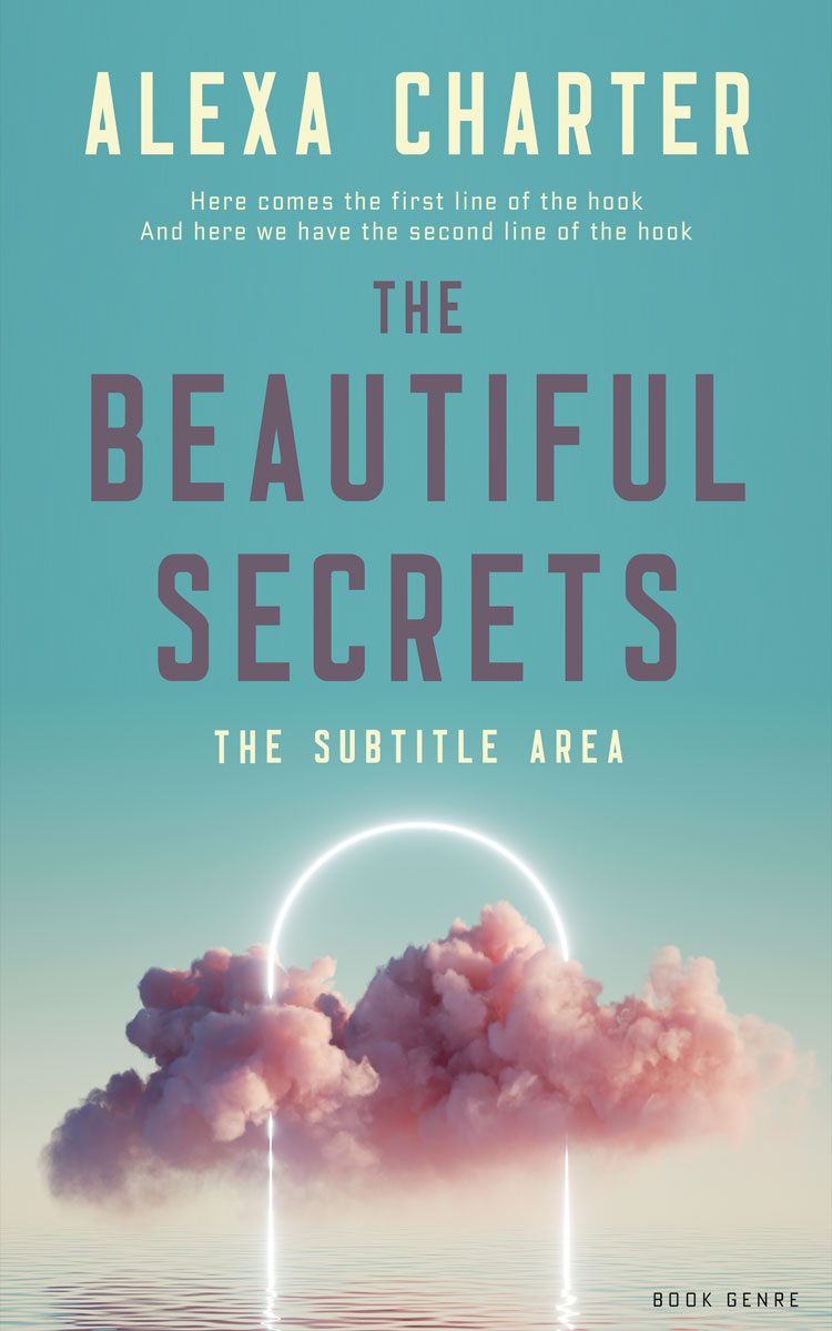 2D view of Premade Science Fiction Book Cover - Gothic