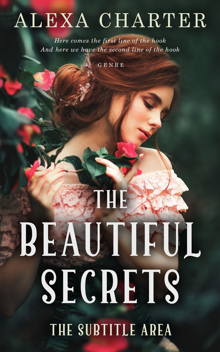 2D view of Premade Romance Book Cover - Cameo