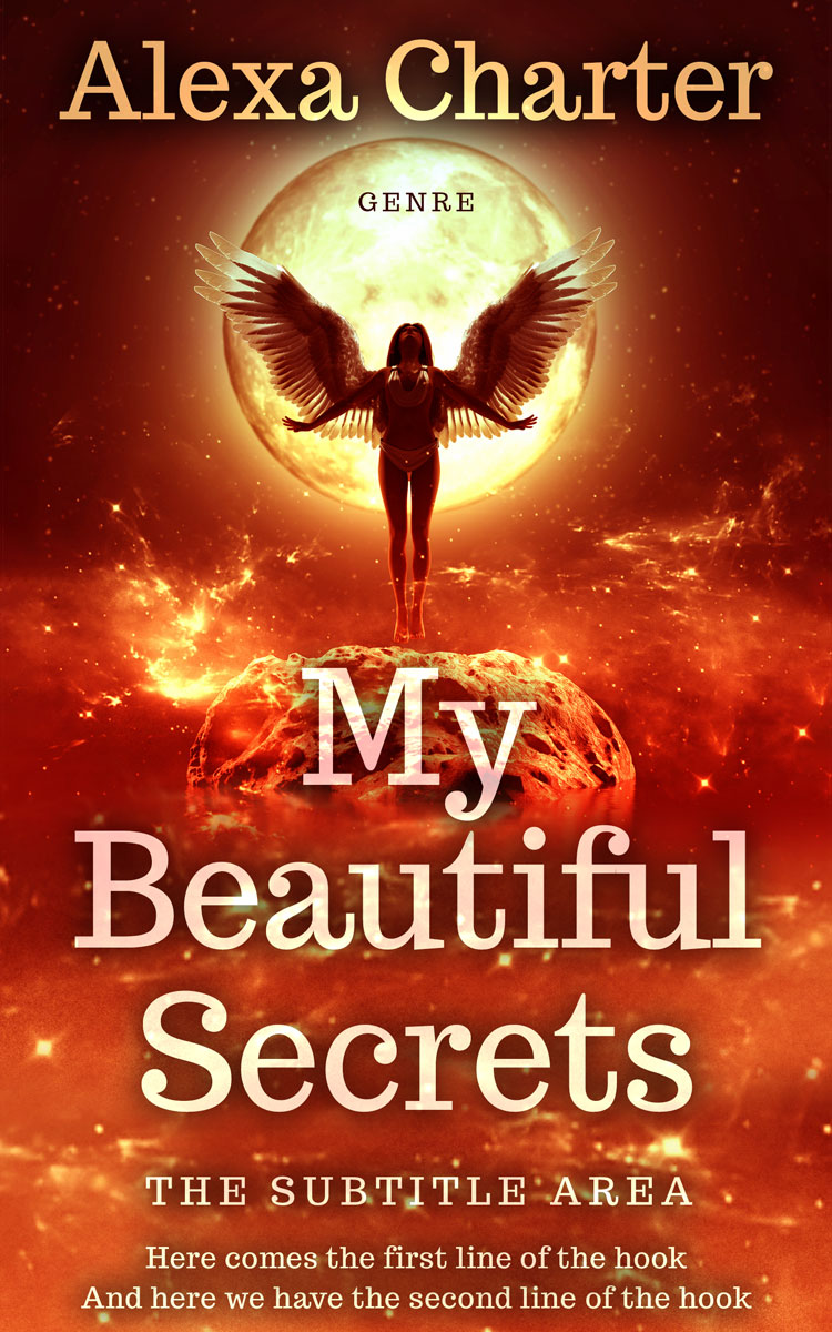 2D view of Tabasco #22174 - Premade Fantasy Book Cover