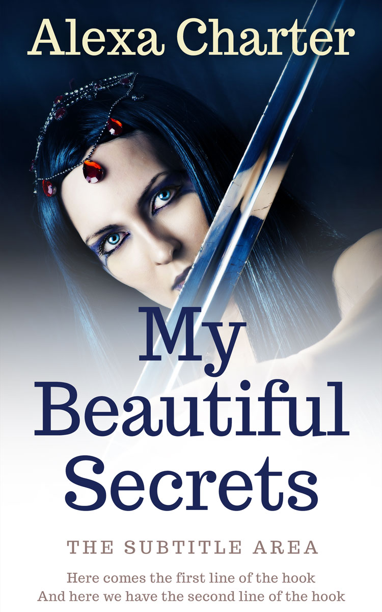 2D view of Premade Fantasy Book Cover - Big Stone