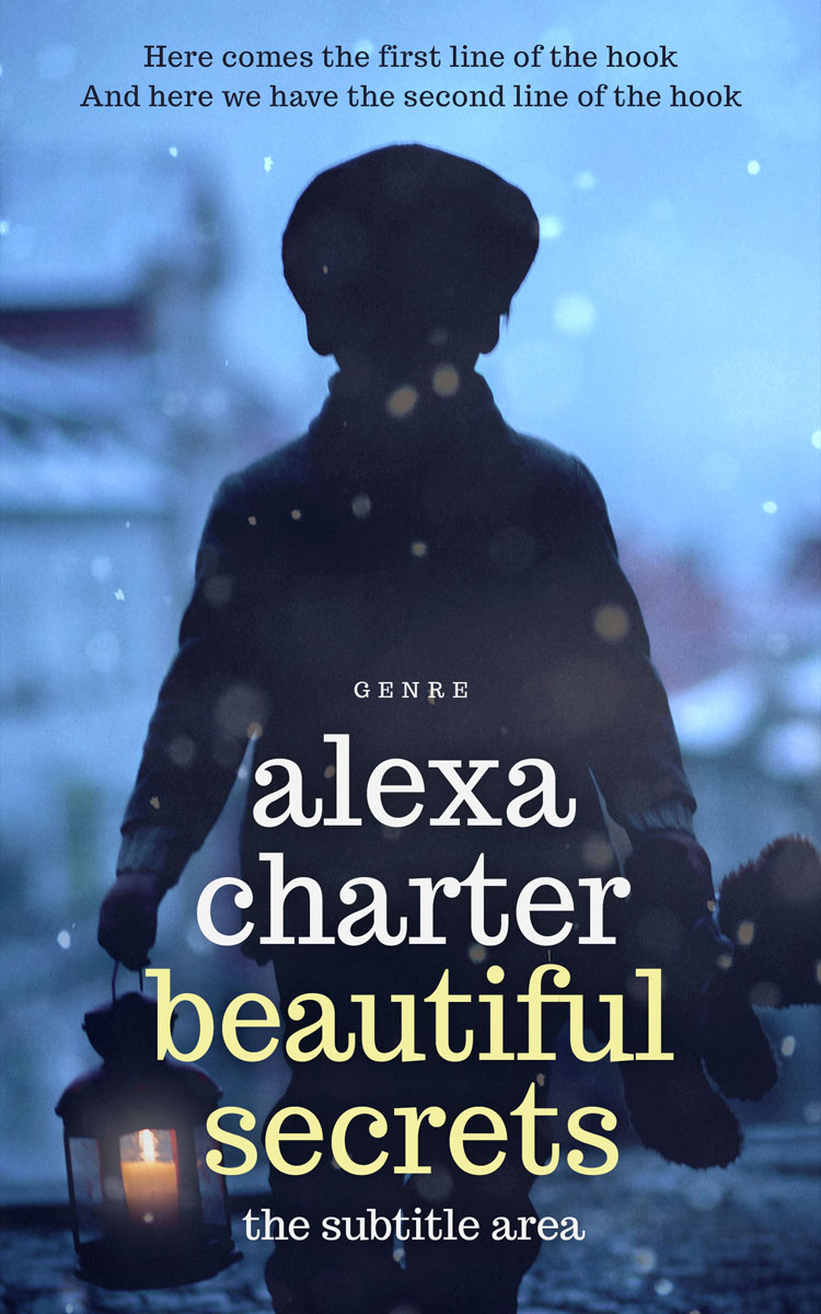 2D view of Ebony Clay #22191 - Premade Action & Adventure Book Cover