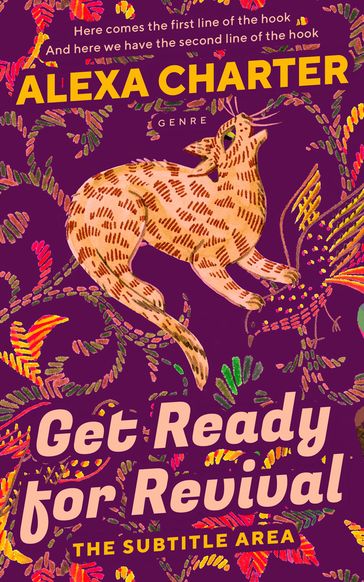 2D view of Premade Nature Book Cover - Loulou