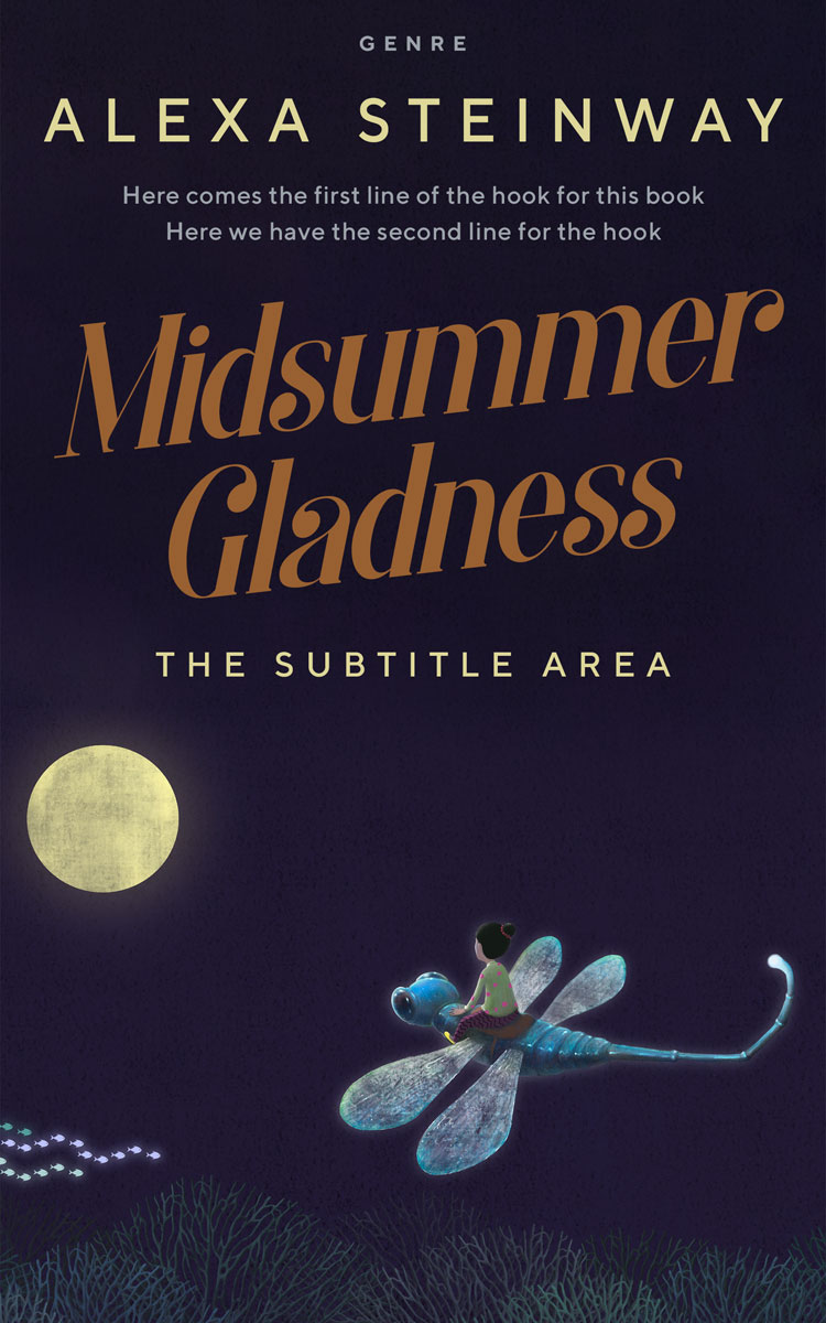 2D view of Mirage #22249 - Premade Surreal Book Cover