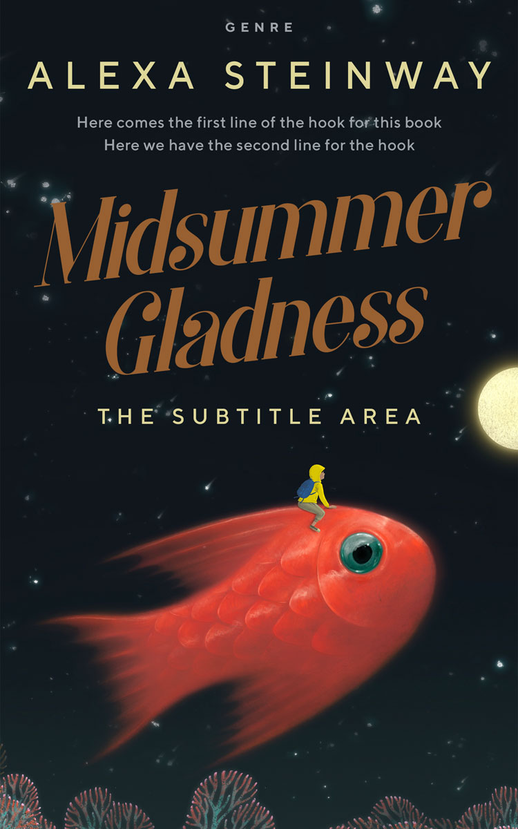 2D view of Bunker #22251 - Premade Surreal Book Cover