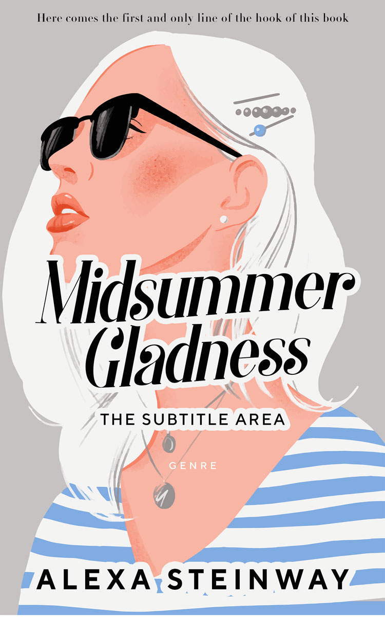 2D view of Swiss Coffee #22259 - Premade Teen & Young Adult Book Cover