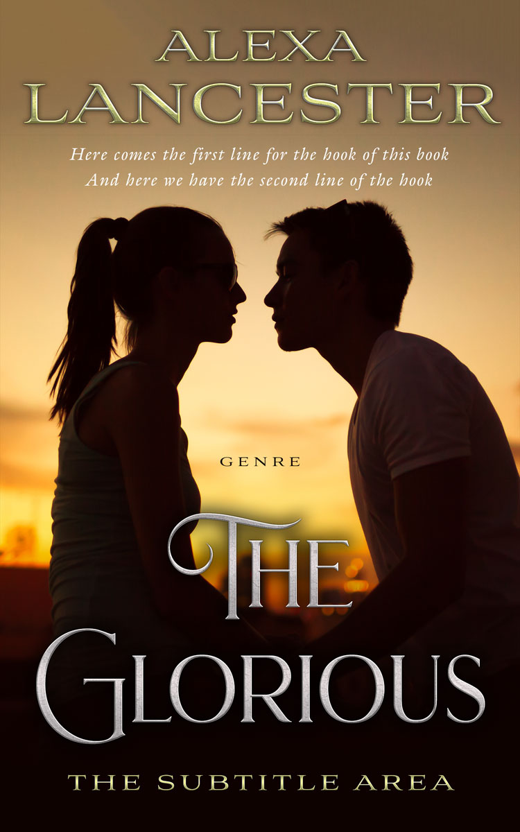 2D view of Premade Romance Book Cover - Eclipse