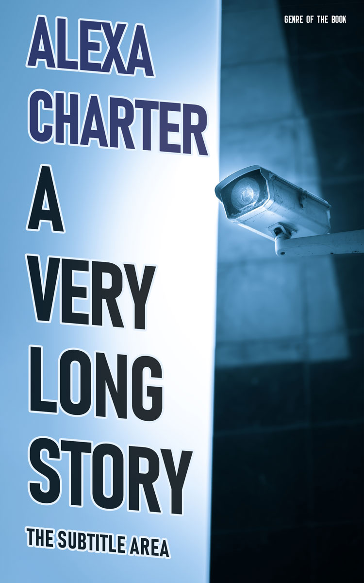 2D view of Tropical Blue #22270 - Premade Mystery & Thriller & Suspense Book Cover