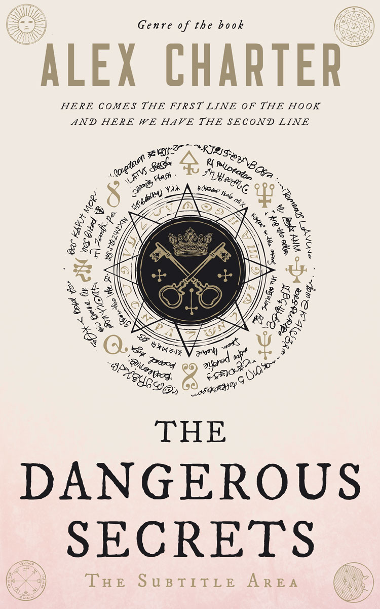 2D view of Pot Pourri #22273 - Premade Fantasy Book Cover