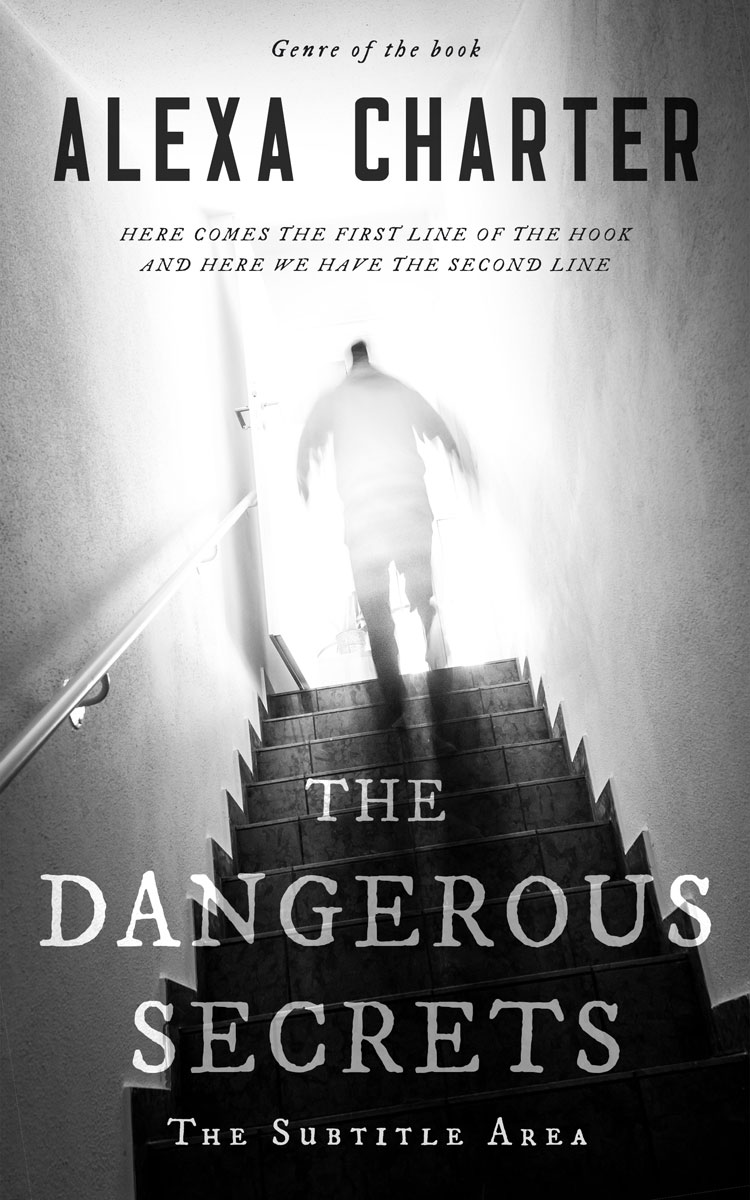 2D view of Silver #22276 - Premade Horror Book Cover