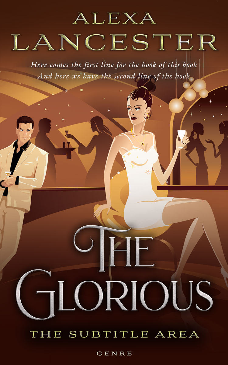 2D view of Sambuca #22281 - Premade Chick Lit Book Cover