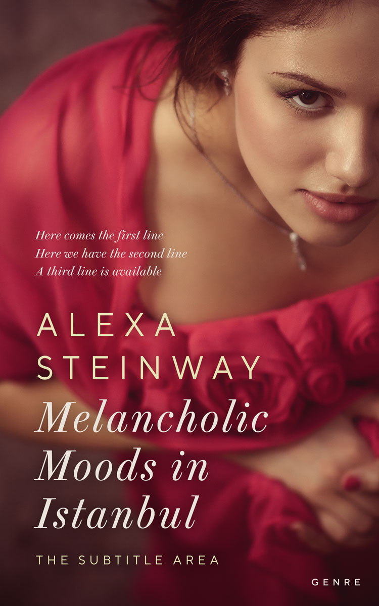 2D view of Solid Pink #22316 - Premade Erotica Book Cover