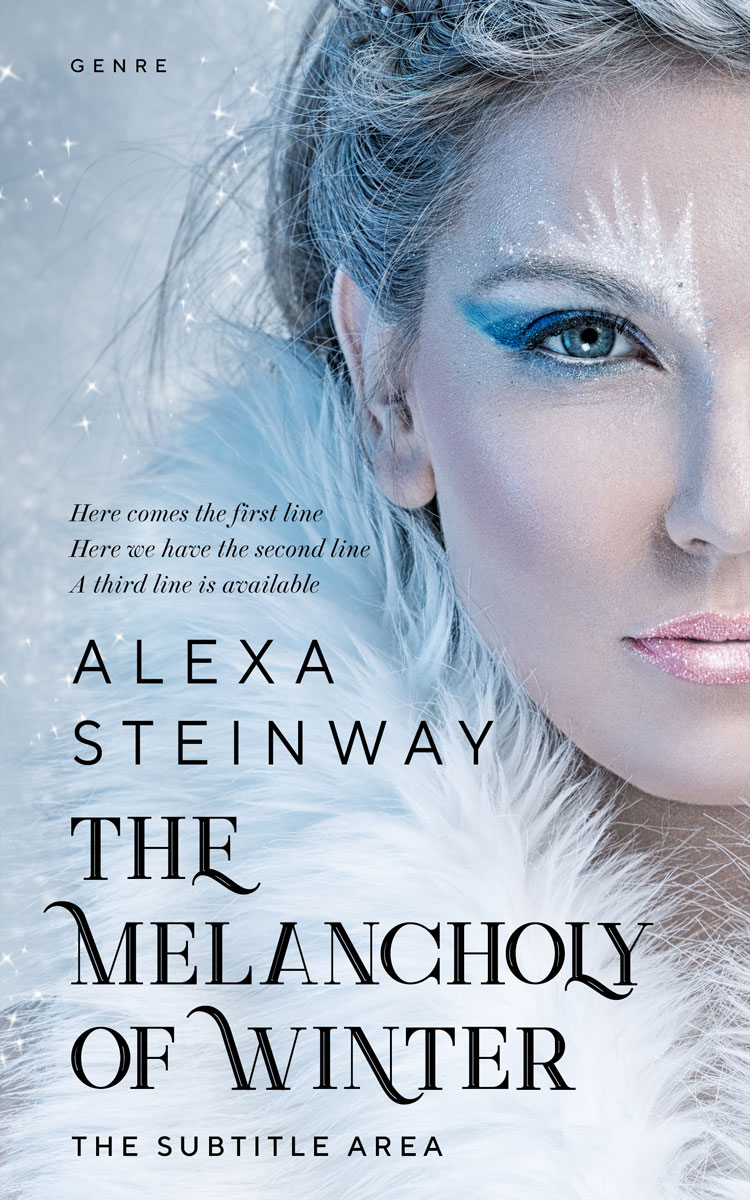 2D view of Heather #22329 - Premade Fantasy Book Cover