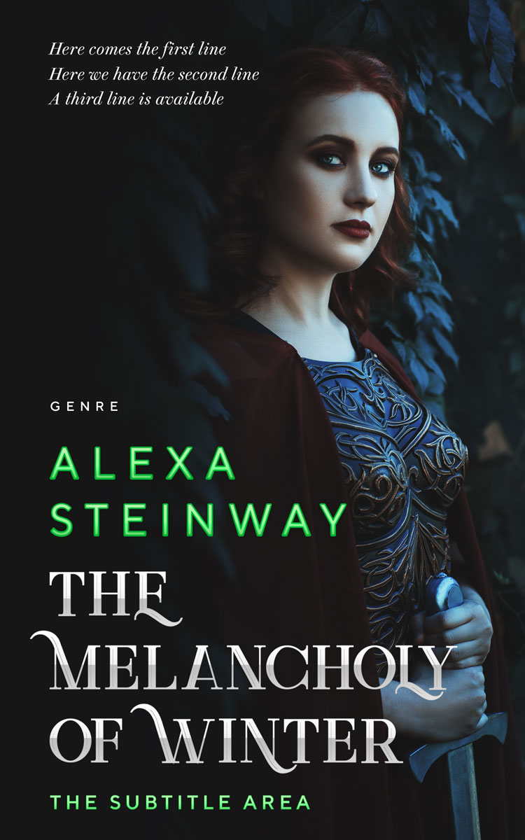 2D view of Shark #22330 - Premade Historical Book Cover