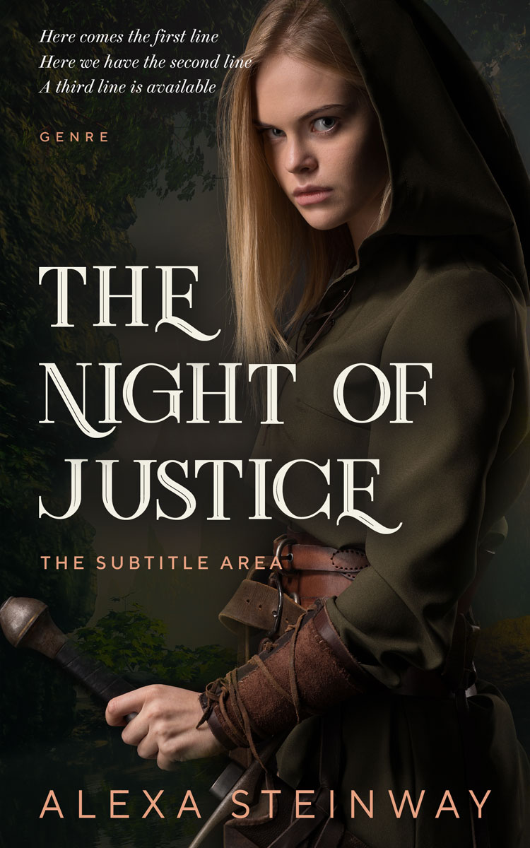 2D view of Zeus #22339 - Premade Fantasy Book Cover | BookCoverZone