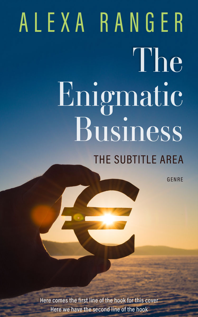 2D view of San Juan #22373 - Premade Business Book Cover