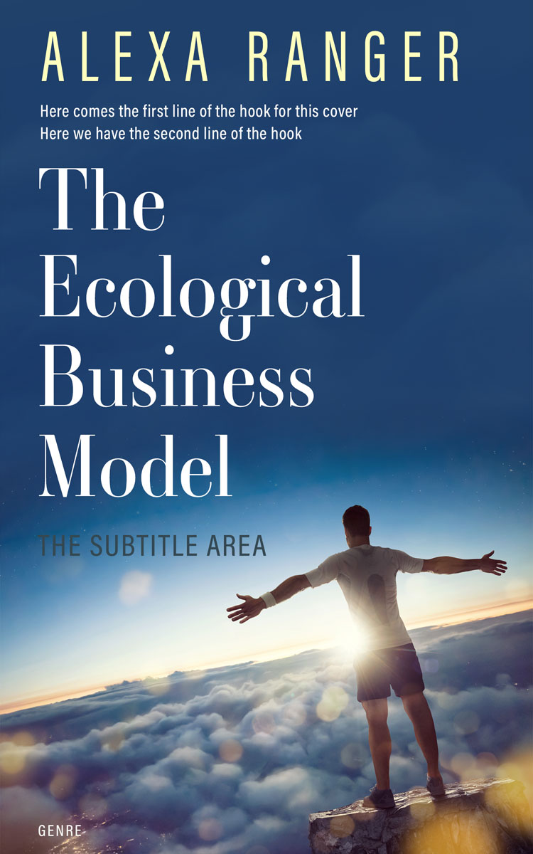 2D view of Premade Self-Improvement & Self-Help Book Cover - San Juan