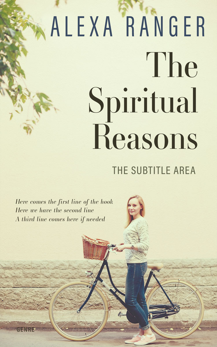 2D view of White Rock #22397 - Premade Teen & Young Adult Book Cover