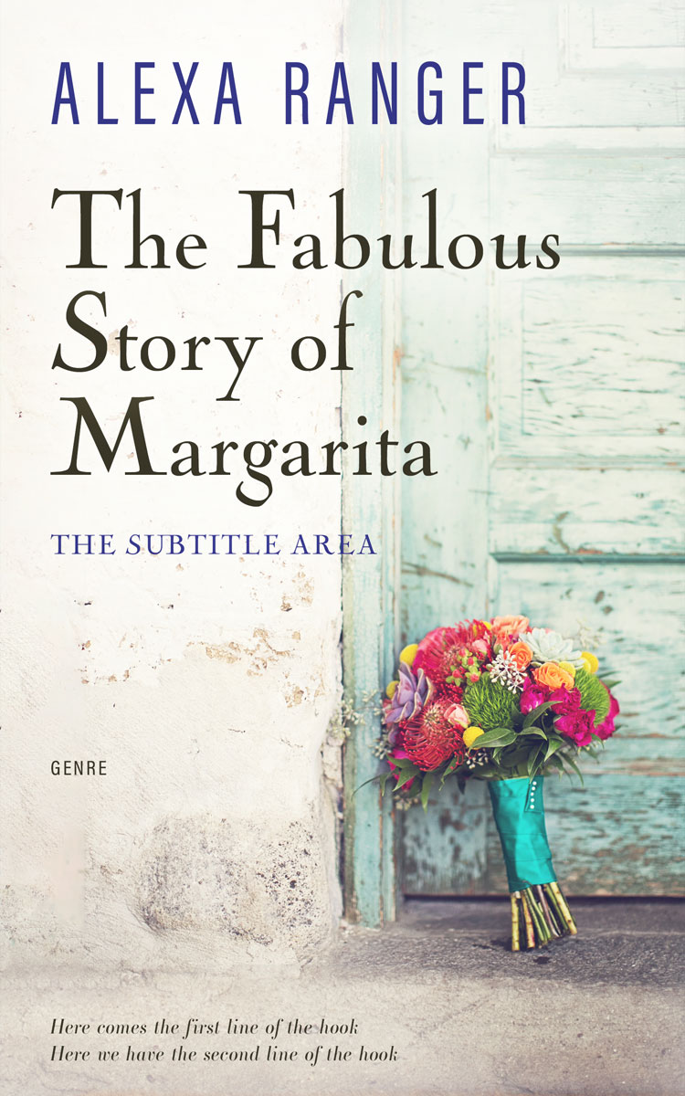 2D view of Cararra #22399 - Premade Romance Book Cover