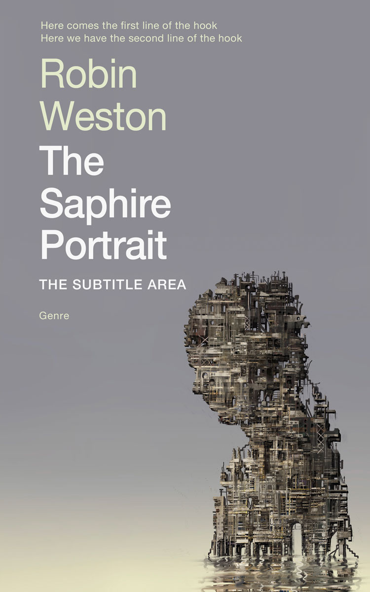 2D view of Mountain Mist #22426 - Premade Abstract Book Cover