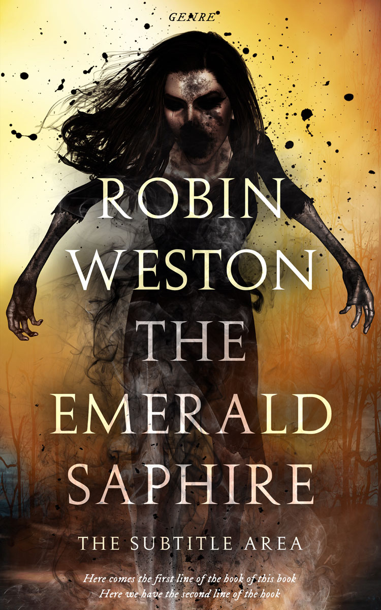 2D view of Treehouse #22440 - Premade Horror Book Cover