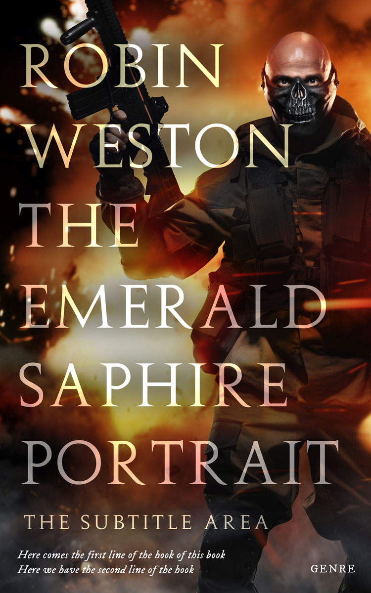 2D view of Eclipse #22454 - Premade Apocalyptica Book Cover