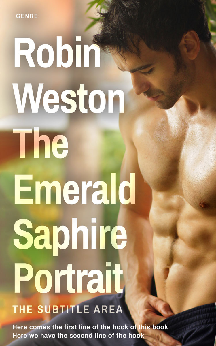 2D view of Premade Erotica Book Cover - Teak