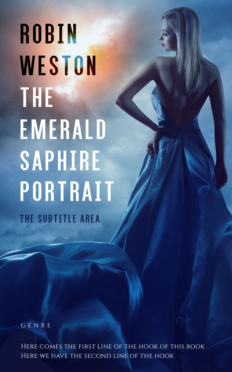 2D view of Bunting #22478 - Premade Fantasy Book Cover