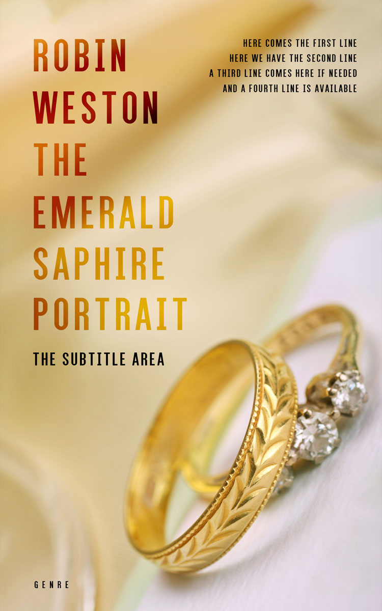 2D view of Premade Romance Book Cover - Pavlova