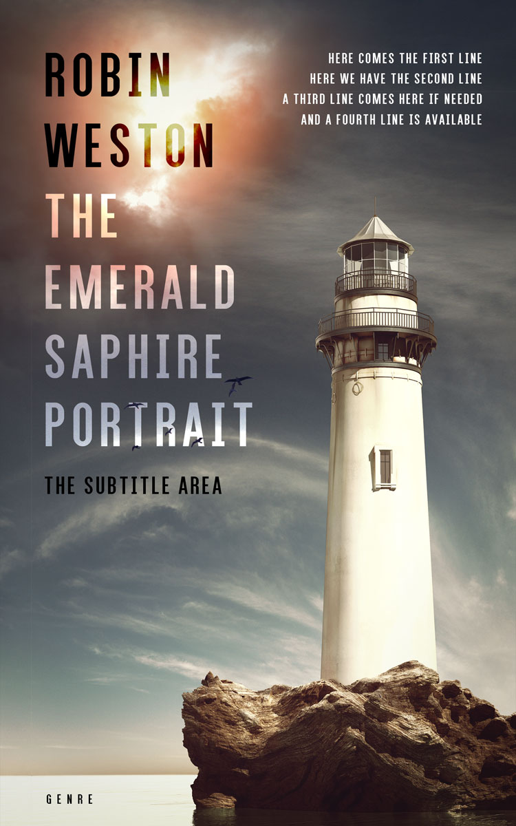 2D view of Emperor #22487 - Premade Literary Fiction Book Cover