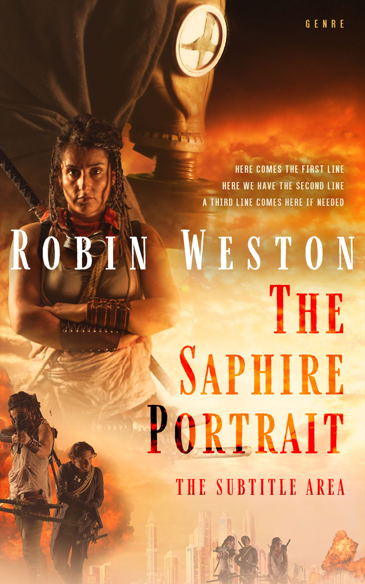 2D view of Cedar #22495 - Premade Apocalyptica Book Cover