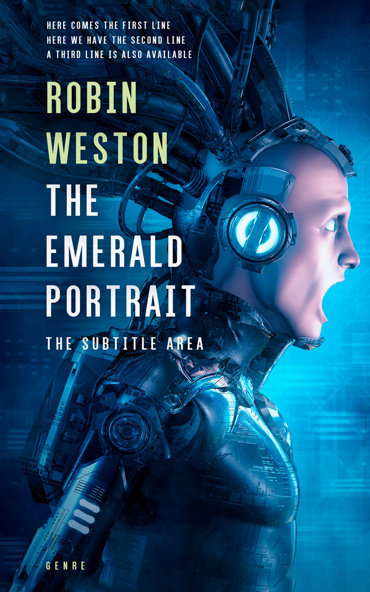 2D view of Tangaroa #22499 - Premade Science Fiction Book Cover