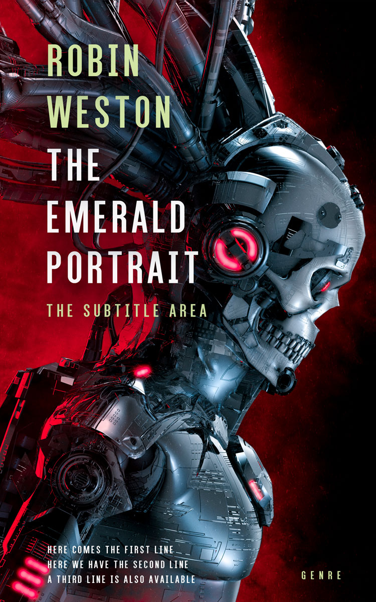 2D view of Thunder #22500 - Premade Apocalyptica Book Cover