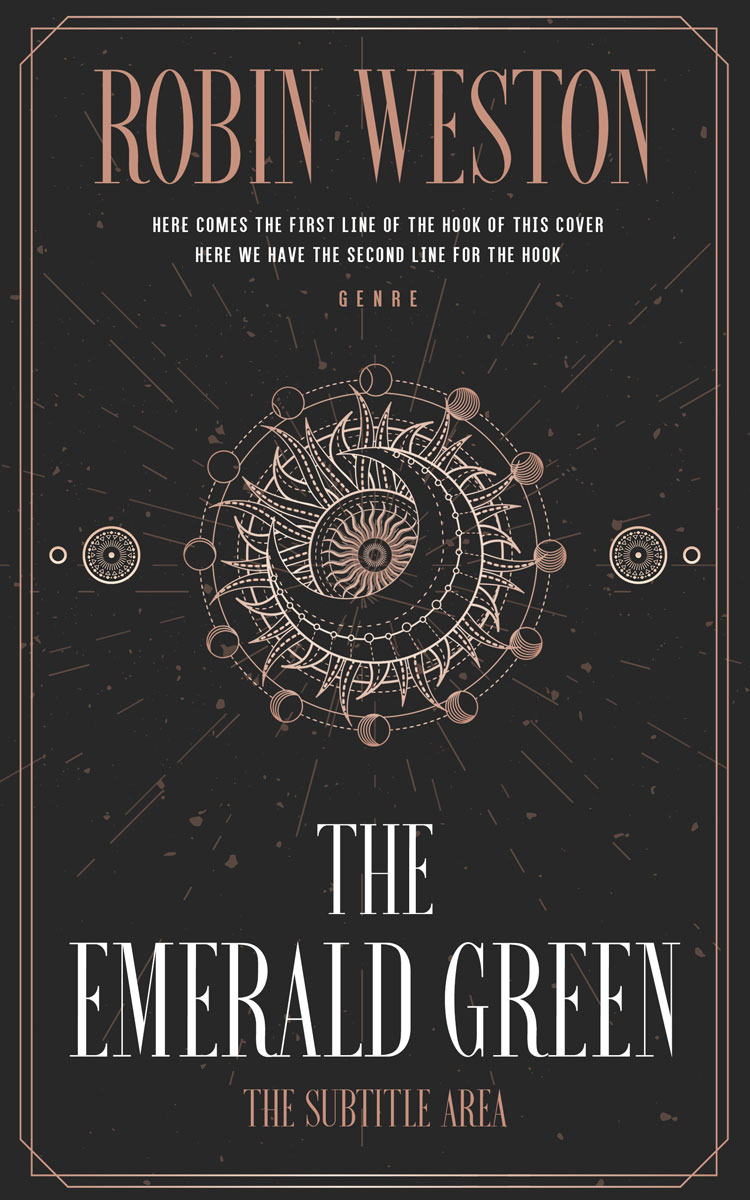 2D view of Mine Shaft #22515 - Premade Fantasy Book Cover