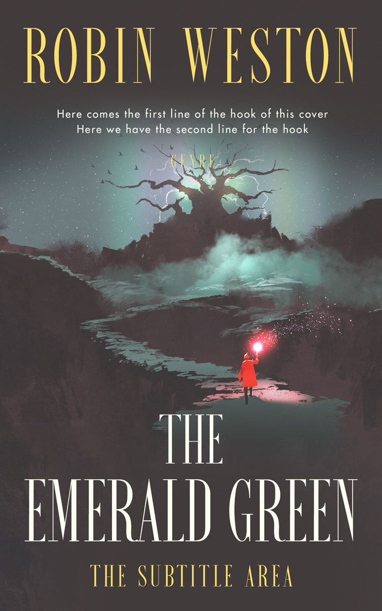 2D view of Tundora #22521 - Premade Teen & Young Adult Book Cover