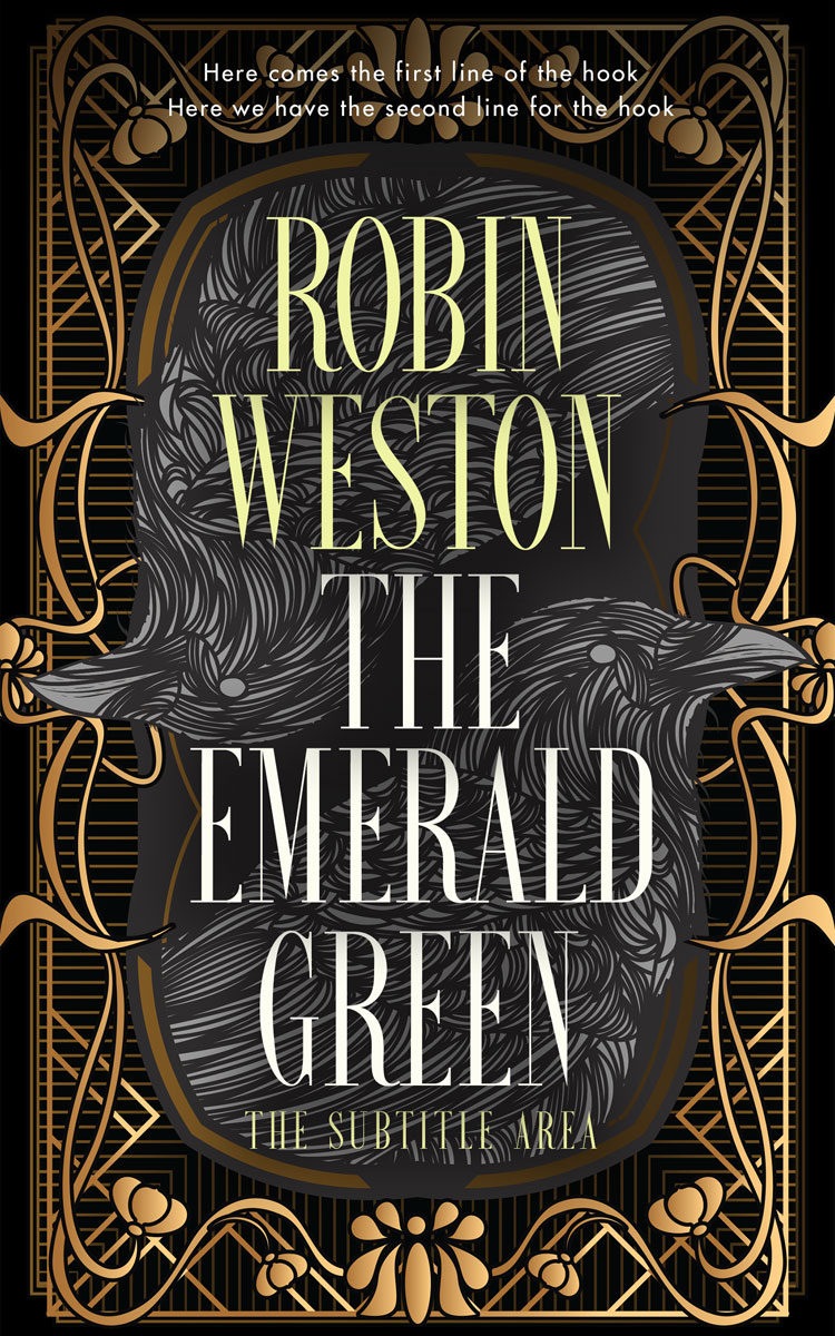 2D view of Cod Gray #22529 - Premade Fantasy Book Cover | BookCoverZone