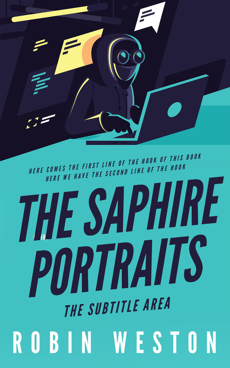 2D view of Pelorous #22543 - Premade Mystery & Thriller & Suspense Book Cover