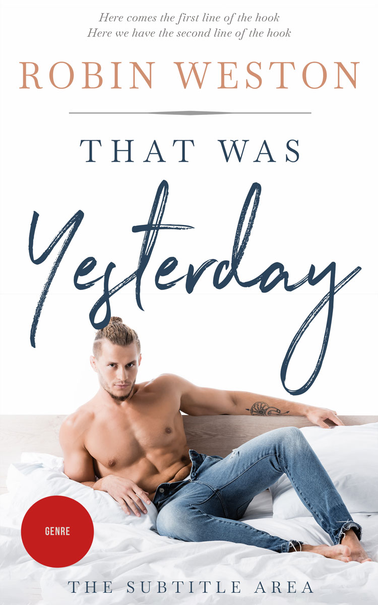 2D view of Oxford Blue #22545 - Premade Erotica Book Cover